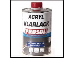 Prosol Acrylspray weiß & bunt 
